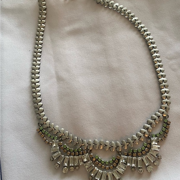 Signed Vintage Stella & Dot rhinestone necklace - Picture 2 of 4